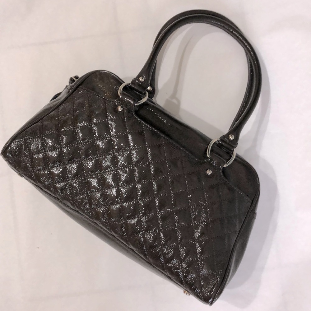 Talbots brown patent leather purse NWOT